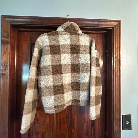 Tommy Hilfiger Tan Sherpa Jacket - Picture 3 of 3